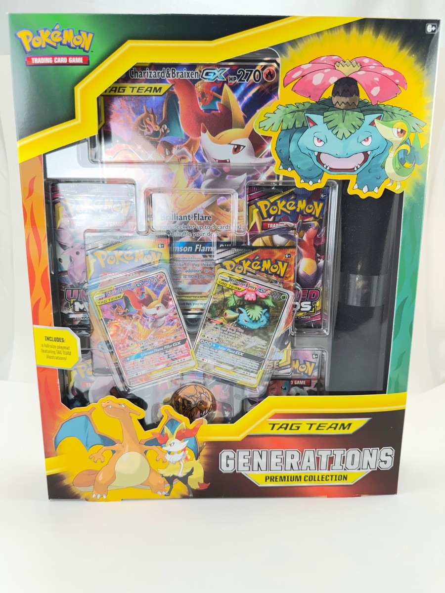 Pokmon TAG TEAM Generations Premium Collection Box - BRAND NEW Factory SEALED Pokmon TAG TEAM Generations Premium Collection Box - BRAND NEW Factory SEALED