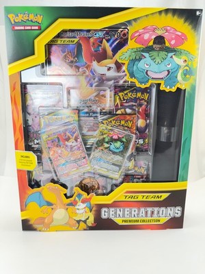 Pokémon TAG TEAM Generations Premium Collection Box - BRAND NEW Factory SEALED