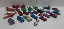 Tootsie Diecast Toy Car Lot, 1960s and 1970s Multi-Color Mixed Vehicles