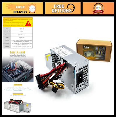 235W Power Supply for Optiplex 580 760 780 960 980 SFF Systems - Compatible Mode