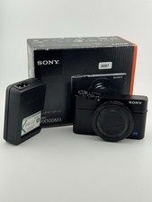 Sony Cyber-shot RX100 iii 20.2 MP Digital Camera - Black - boxed