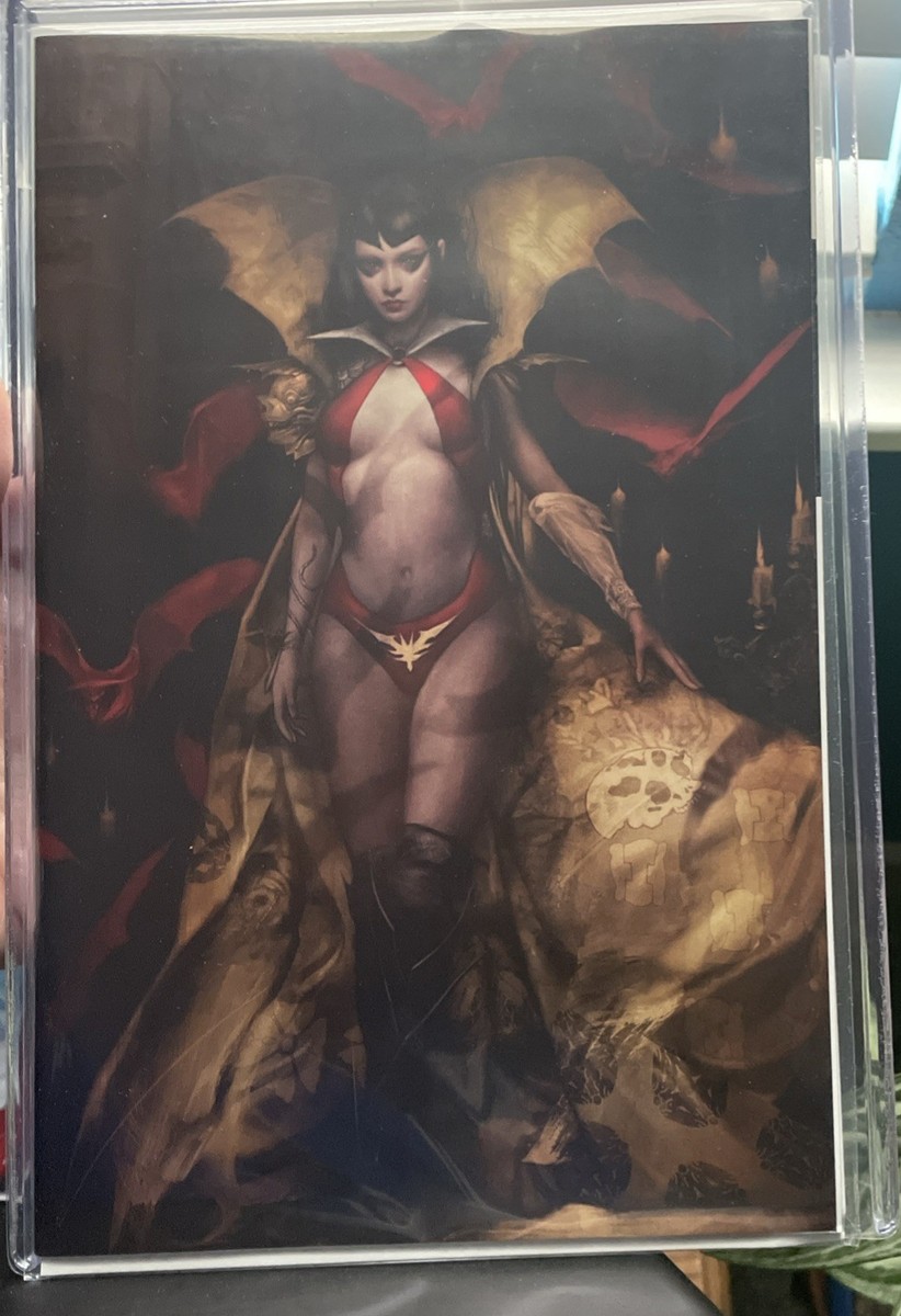 2019 Vengeance Of Vampirella#1 Virgin Variant_Dan Quintana Cover_