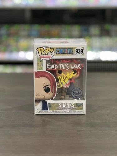 Funko Pop! Vinyl #939: One Piece - Shanks - Signed w/ Quote