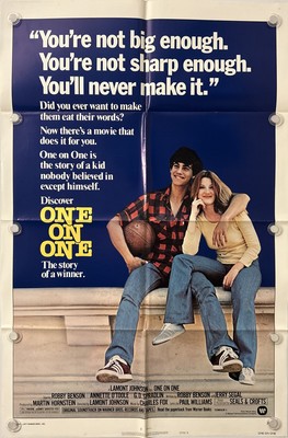 ONE ON ONE Original One Sheet Movie Poster - 1977
