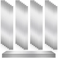 24 Pieces 304 Stainless Steel Strips 1" Width X 12" Length Shim Stock Assortment