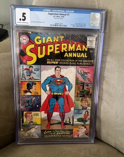 Superman Annual #1 (DC Comics Summer 1960) .5 CGC Graded