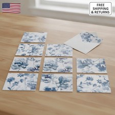 Assorted Floral Note Cards Bulk - 10 Blank Cards  Envelopes for All Occasions