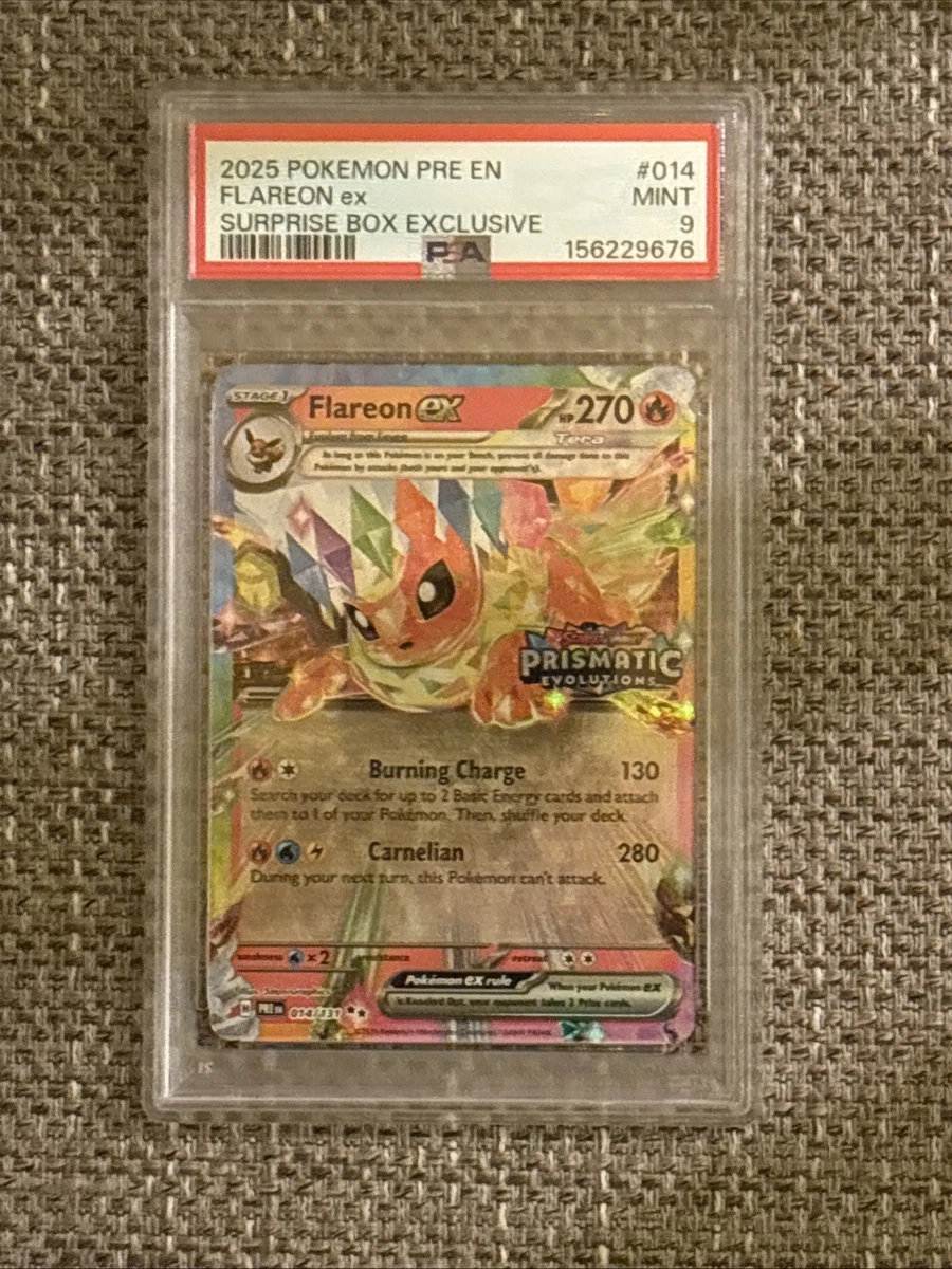 25+ Flareon Pokémon TCG Professional Sports Authenticator (PSA