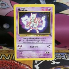 Mewtwo 3 Black Star Promos Wizards of the Coast The First Movie Stamp HP on eBay