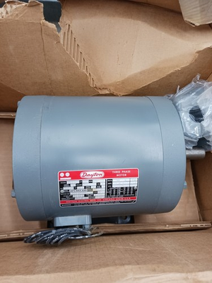#ad #ad New Dayton 1 HP Ac Electric Motor 182 Frame 1740 Rpm 208 220 440 Vac ODP $170.99
