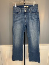 Levi's Womens Blue Jeans 529 Curvy Boot Size 10