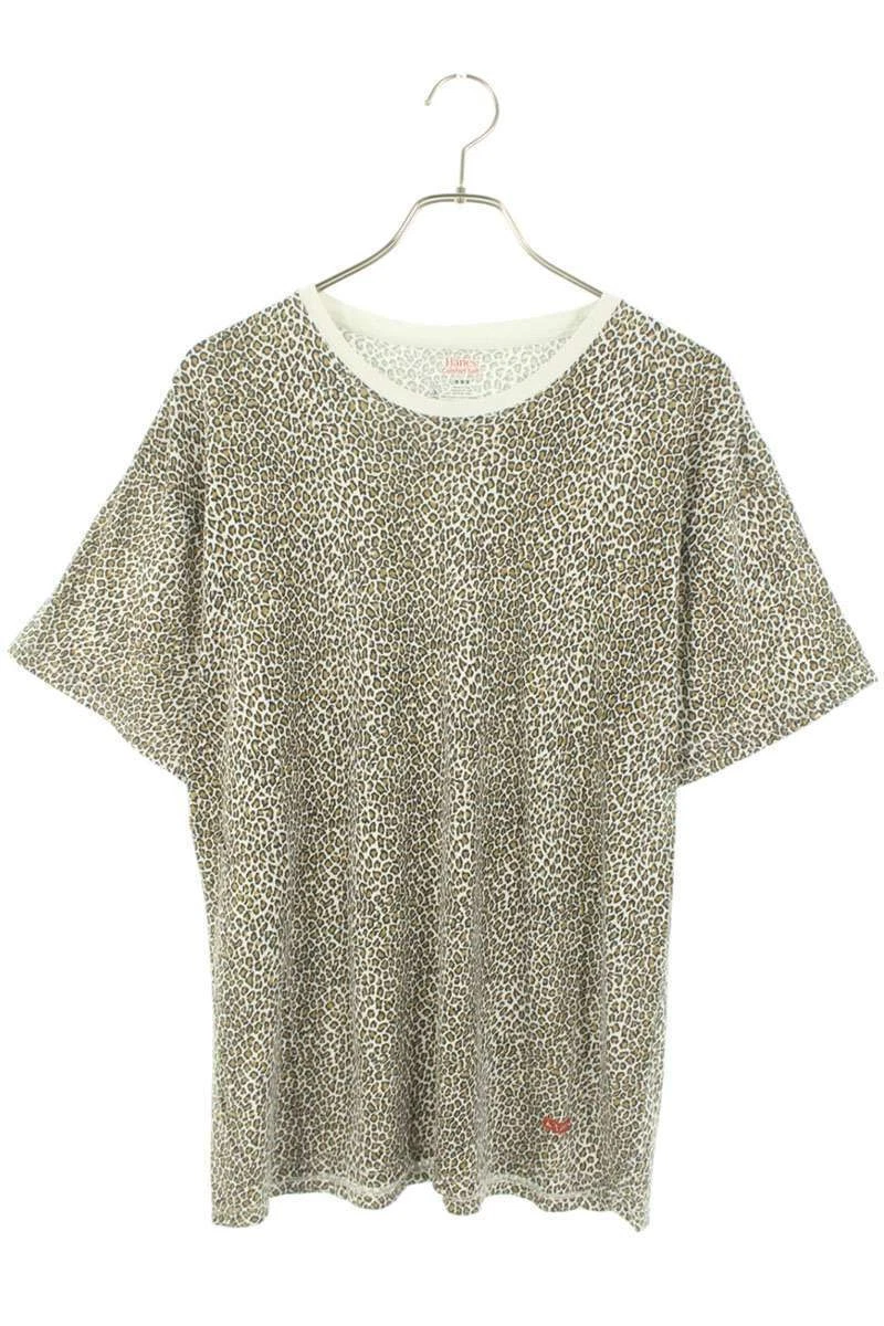 T shirt suprême Haynes taille M léopard sans étiquette tee léopard all over t shirt us