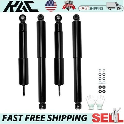 4Pc Front and Rear Shock Absorbers for 95-97 Nissan Pickup 2.4L 37077 37078