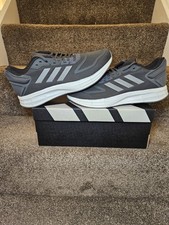 Adidas Duramo 10 Mens Uk Size 8.5 Black/Grey/White Brand New In Box