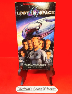 #ad Lost In Space 1998 VHS w Slip Cover Sci Fi Classic WIlliam Hurt Matt Leblanc $6.99