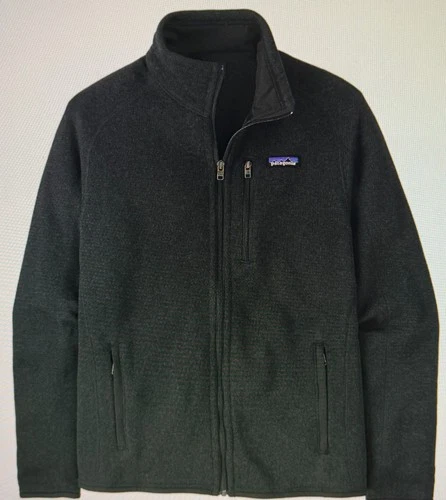 Men's Better Sweater® Fleece Full Zip Jacket, Black, Large, NEW 2026!! video thumbnail