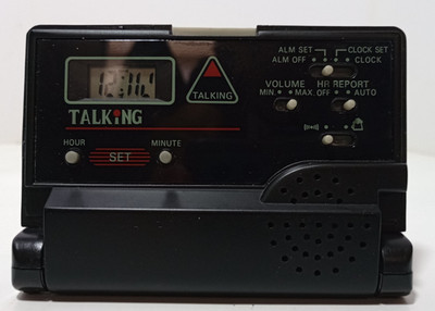 Ultmost UT6634 Talking Traveling Alarm Clock Digital Pocket READ For Parts