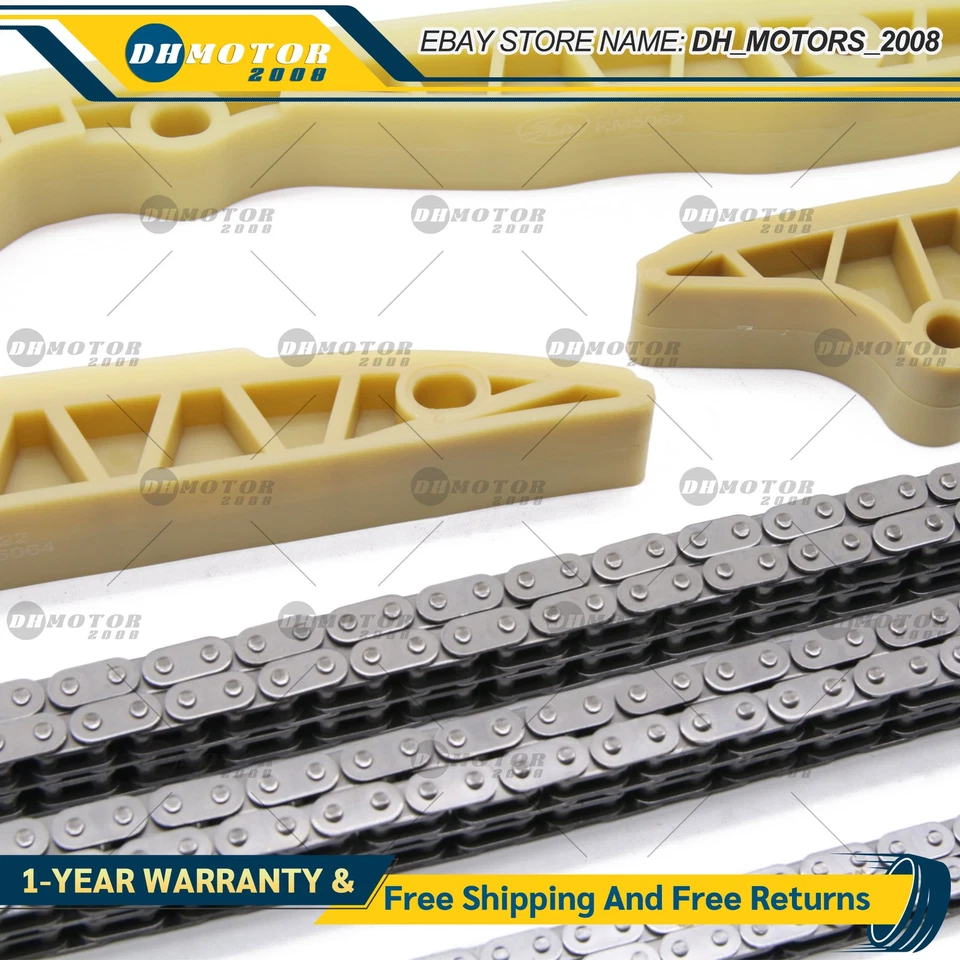 OEM Timing Chain Kit Camshaft VVT Gear Exhaust Intake for Mercedes ML350 M272 Foto 2 de 4