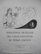Künstlerische Ausgabe  des franz. Sammlerclubs von 1986