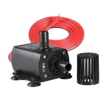 Submersible Fountain Aquarium Brushless DC Water Pump 12V 5W 280L/H Ultra Quiet