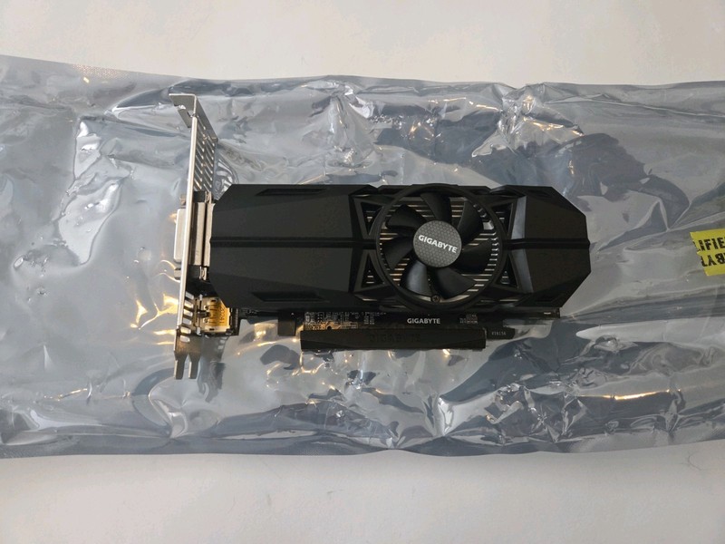 Gigabyte NVIDIA GeForce GTX 1050 Ti OC 4GB GDDR5 Low Profile Graphic Card GPU LP