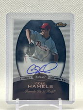 Topps 2008 Finest Moments Autographs Cole Hamels #FMA-CH Phillies