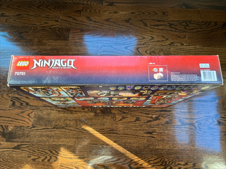 LEGO 70751 NINJAGO TEMPLE OF AIRJITZU - RETIRED NEW SEALED IN BOX - 2028 pcs - Image 4 of 4