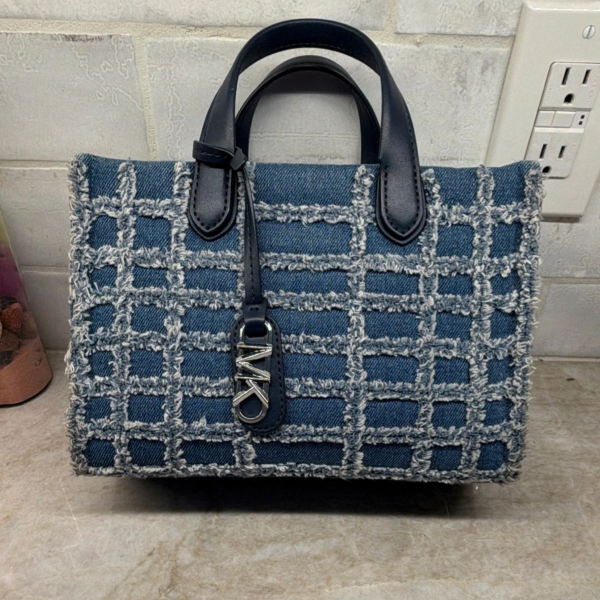 Milly Avery soft lambskin leather quilted convertible backpack purse blue Obsessed! My Coach Amelia Small Saddle Bag Outlet Haul & Review main image 2