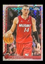 NBA 2026 Topps Chrome Checkerboard Tyler Hero Card No 188