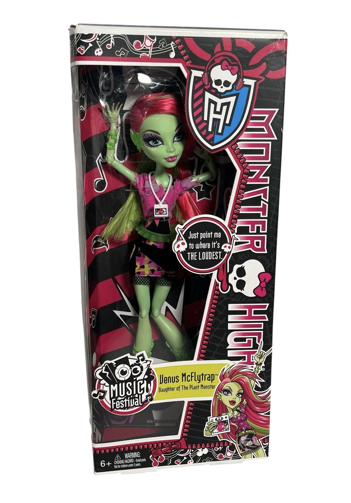 Monster High Venus McFlytrap Music Festival Doll