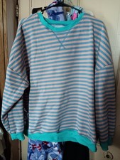 Striped Crewneck sweatshirt Womens