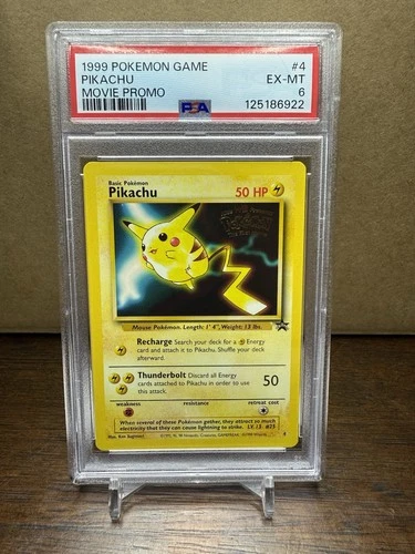 Pikachu (Movie Promo) 04/53 Wotc Promo Regular PSA 6