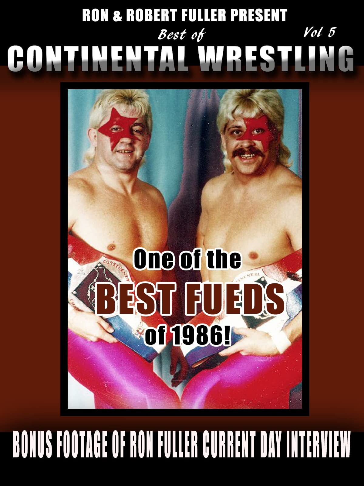 Best Of Continental Wrestling Vol 5 (DVD) Rich Tommy Fuller Ron Ron Fuller
