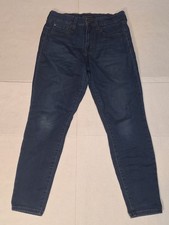 Aeropostale Jeans High Rise Jegging Women's Size 6 Short Dark Blue Wash