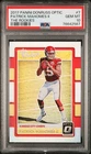 2017 PANINI DONRUSS OPTIC THE ROOKIES #7 PATRICK MAHOMES II PSA 10