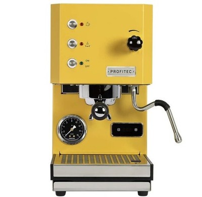 PROFITEC GO PID 1 GROUP ESPRESSO COFFEE MACHINE BRAND NEW YELLOW DOMESTIC HOME