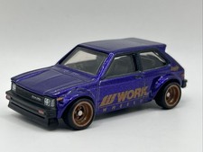 Hot Wheels Premium Car Culture Ronin Run '81 Toyota Starlet KP61 Purple LOOSE