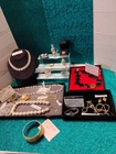 Vintage Mixed Costume Jewelry Lot Trifari Juliana Monet 925 Napier Lenox More