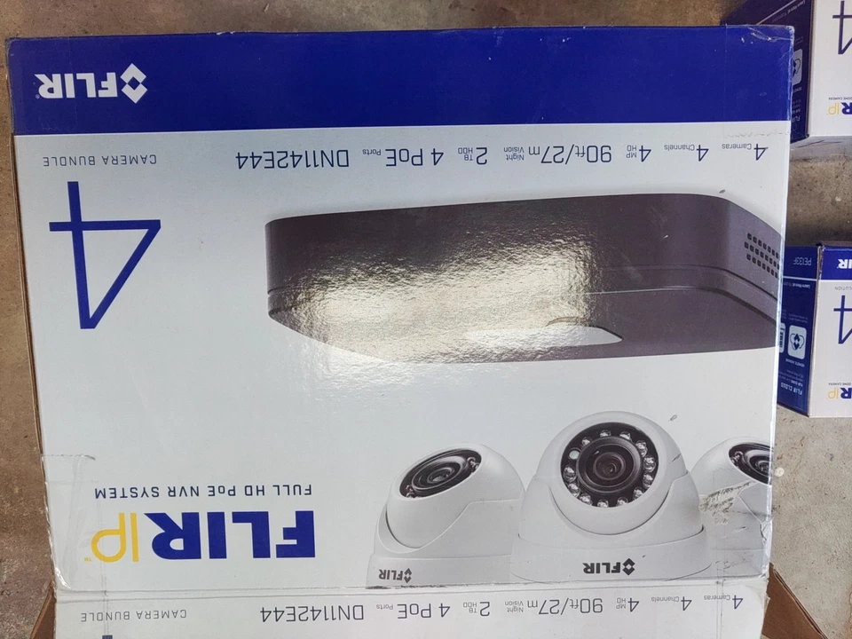 Flir 4 Camera Bundle Security System - Image 3 of 4