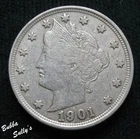 1901-P Liberty Nickel — photo from another recent sale