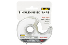 Scotch Single-Sided Tape 3/4 inch x 400 inch Clear Acid-Free 001-CFT