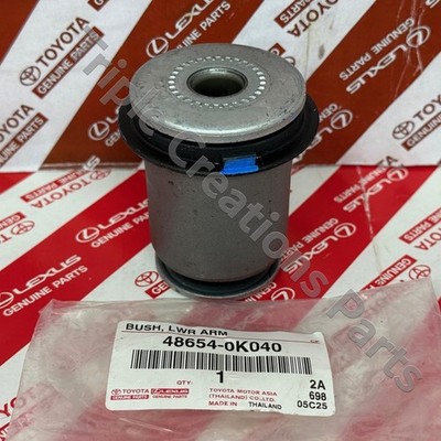 48654-0K040 Genuine Toyota Bush Front Lower Arm No.1 RH or LH