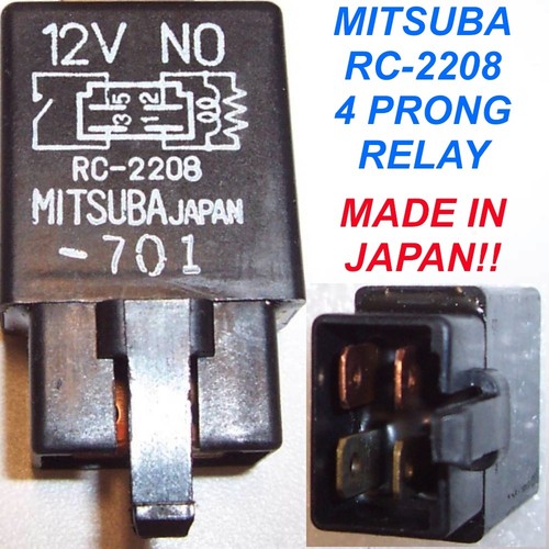 Mitsuba RC2208 RC2206 Relay Honda 38501GN2014 ST & 714200 eBay