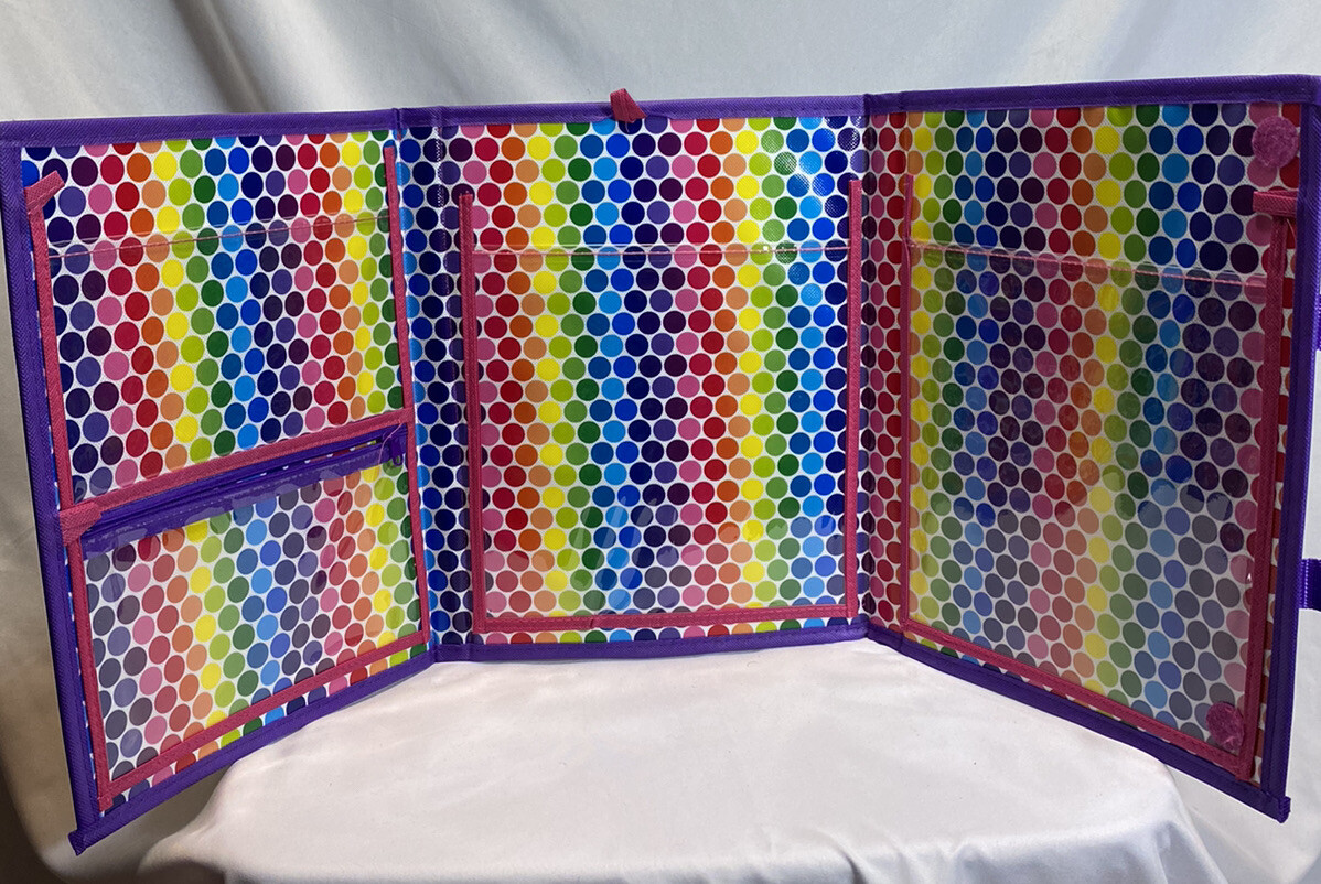 リサフランク　リングファイル Lisa Frank Trifold Binder - Tikanni | eBay
