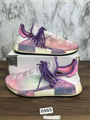 Pharrell x Adidas NMD Human Race Trail “Holi Festival” sneakers - PinkGlow color Buy Pharrell x adidas NMD Human Race Trail  main image 3