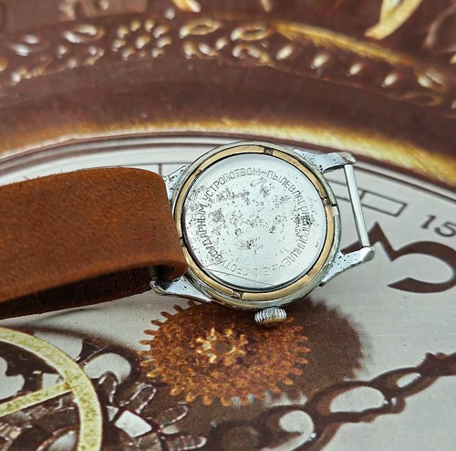 Vintage Watch USSR RAKETA 16 Jewels RARE Soviet Mechanical Wristwatch PChZ 2603 - Picture 14 of 18