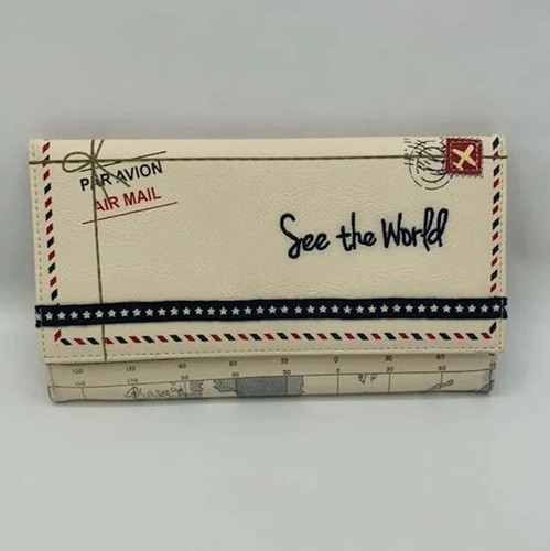 Nuovo MIAMICA Organizzatore Documenti File e Fly Portafoglio da Viaggio Porta Passaporto - Foto 1 di 7