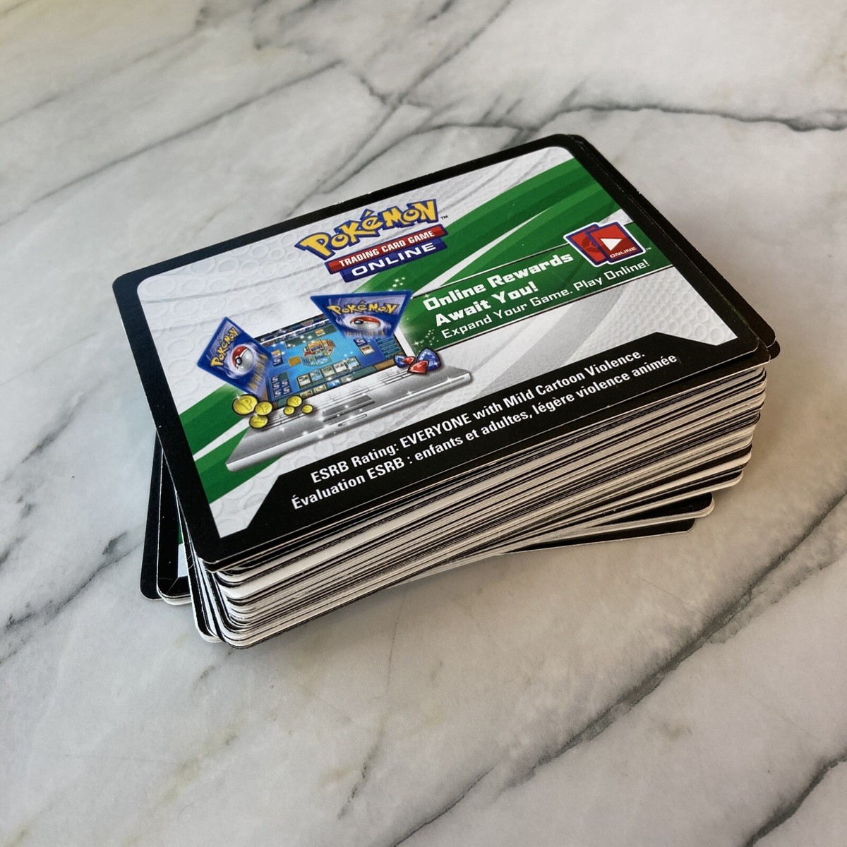 pokemon trading card game online qr codes Pokémon Cards (5 Pack Codes) Approximately 500 Pokemon QR Code