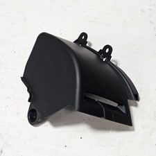 07-12 BMW E92 328i 335i M3 REAR LEFT SEAT BELT REEL COVER TRIM BLACK COUPE OEM