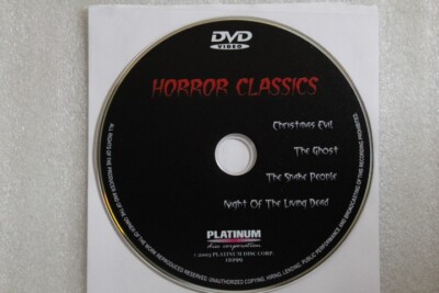 Horror Classics DVD Includes Christmas Evil The Ghost Snake People Night Of Livi